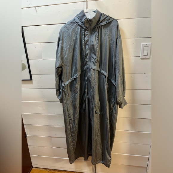 DAILY PRACTICE BY ANTHROPOLOGIE – Size M – Lightweight Blue Drawstring Jacket - Picture 7 of 12